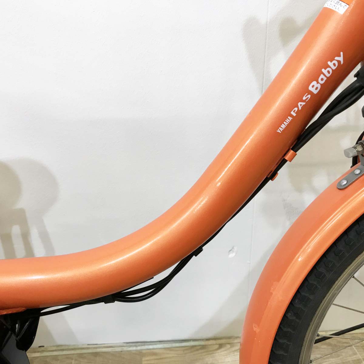 中古電動自転車 ヤマハ PAS バビー オレンジ オレンジ 20インチ KJ017
