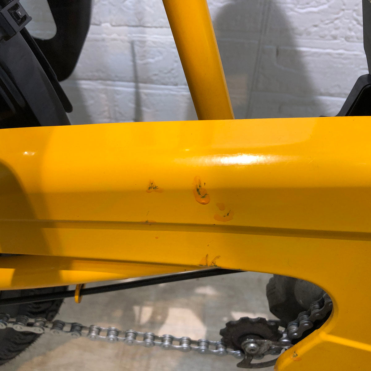 新品バッテリー パナソニック ギュット ミニ DX  イエロー 20インチ YA019【中古車】