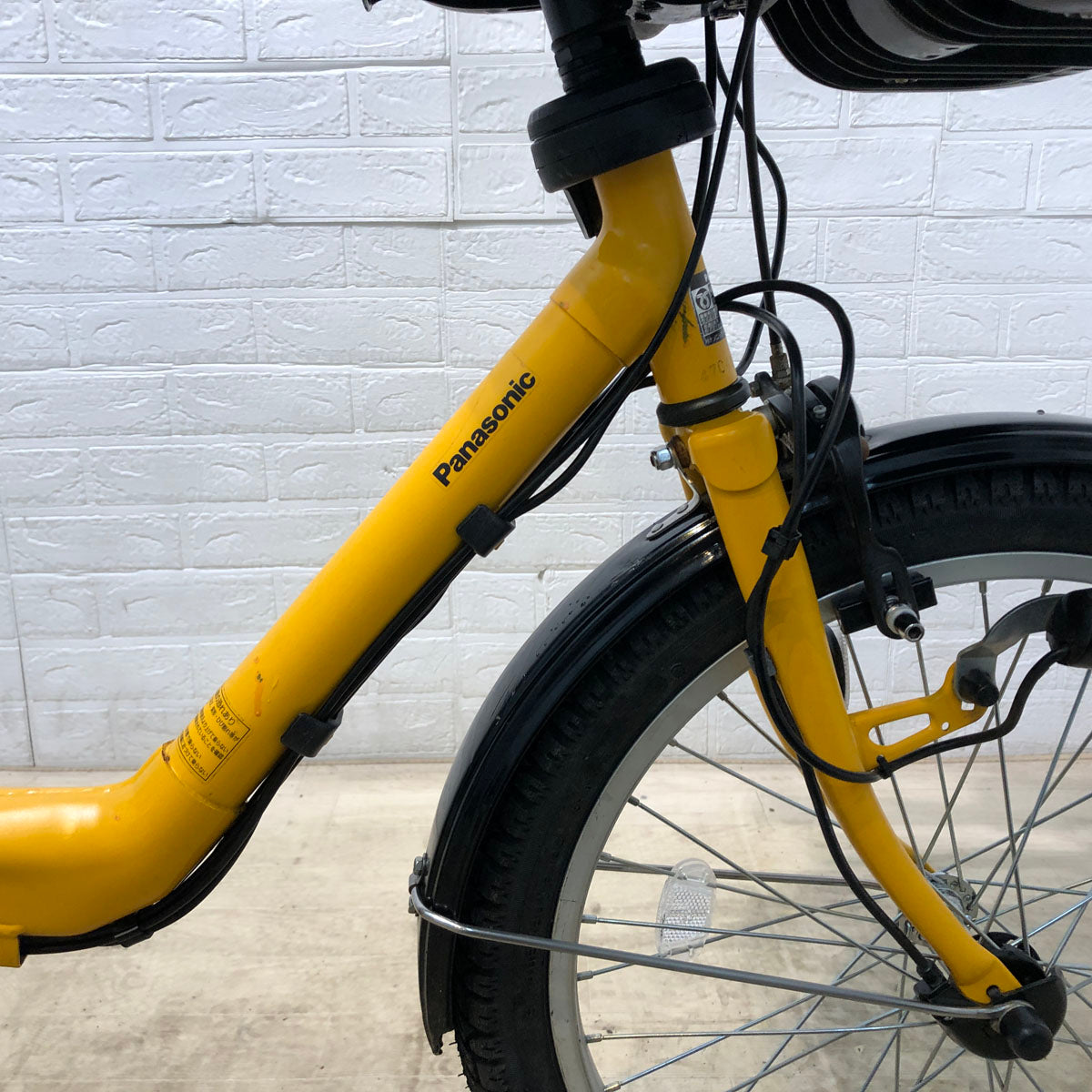 新品バッテリー パナソニック ギュット ミニ DX  イエロー 20インチ YA019【中古車】