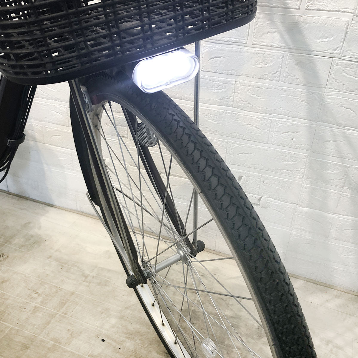 中古電動自転車 ブリヂストン アシスタ ベーシック ブラウン 26インチ YF075