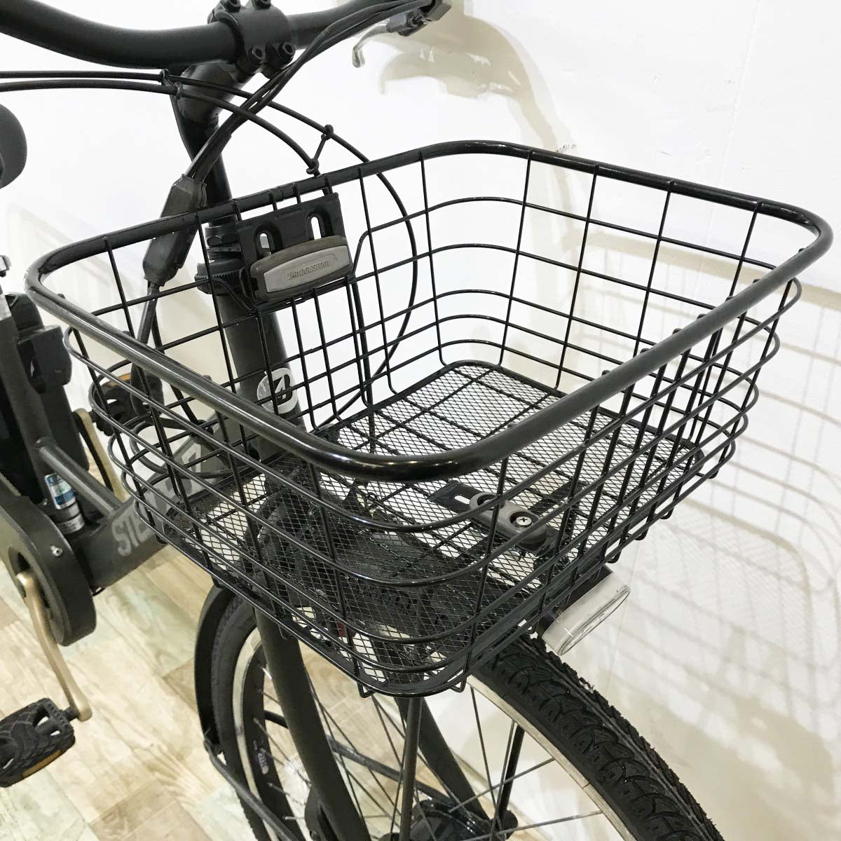 中古電動自転車 ブリヂストン ステップクルーズ カーキ 26インチ KJ018
