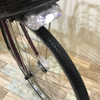 ヤマハ PAS ナチュラ L DX パープル  26インチ KQ053  【中古車】