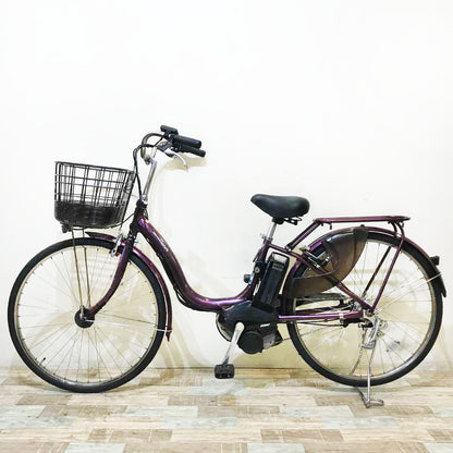 ヤマハ PAS ナチュラ L DX パープル  26インチ KQ053  【中古車】