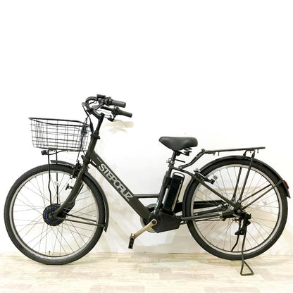 ブリヂストン ステップクルーズ（デュアルドライブ） カーキ 26インチ KJ018 【中古車】
