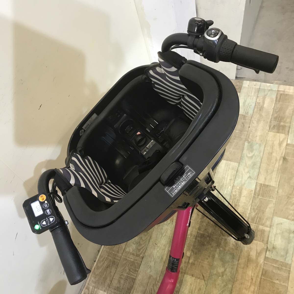 中古電動自転車 パナソニック ギュット ミニ DX ピンク 20インチ KE085