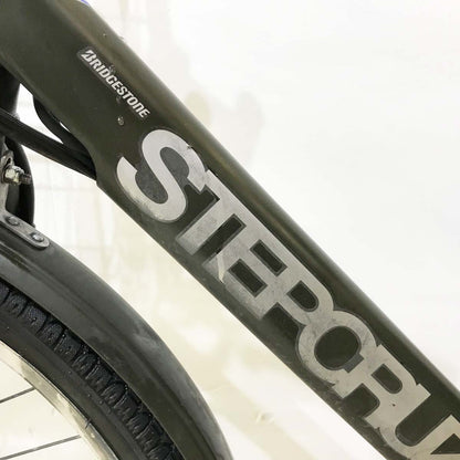 ブリヂストン ステップクルーズ（デュアルドライブ） カーキ 26インチ KJ018 【中古車】