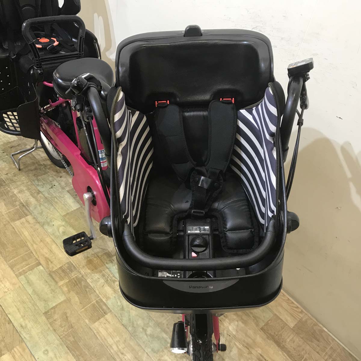 中古電動自転車 パナソニック ギュット ミニ DX ピンク 20インチ KE085