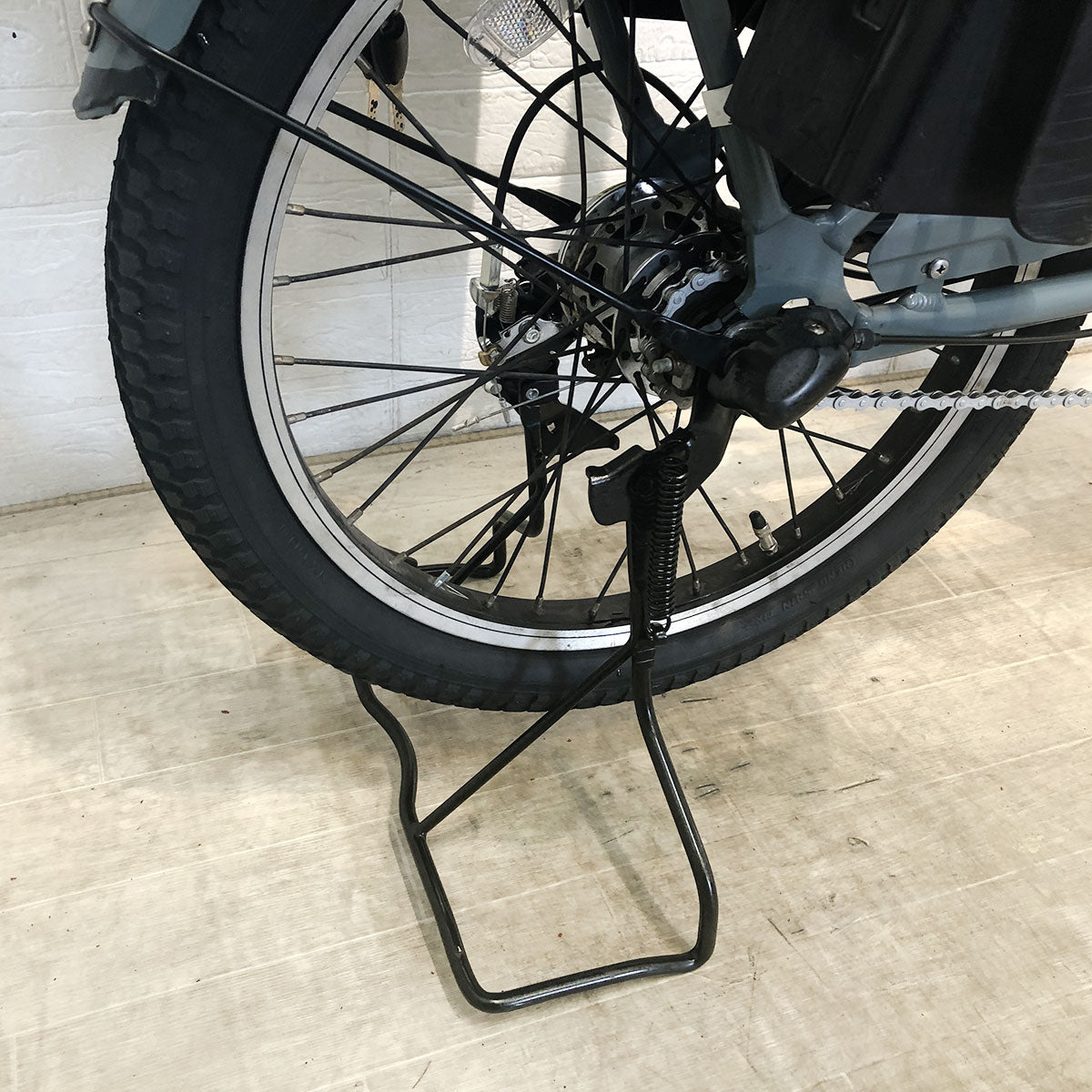 中古電動自転車 パナソニック ギュット アニーズ DX ブルーグレー 20インチ YF076