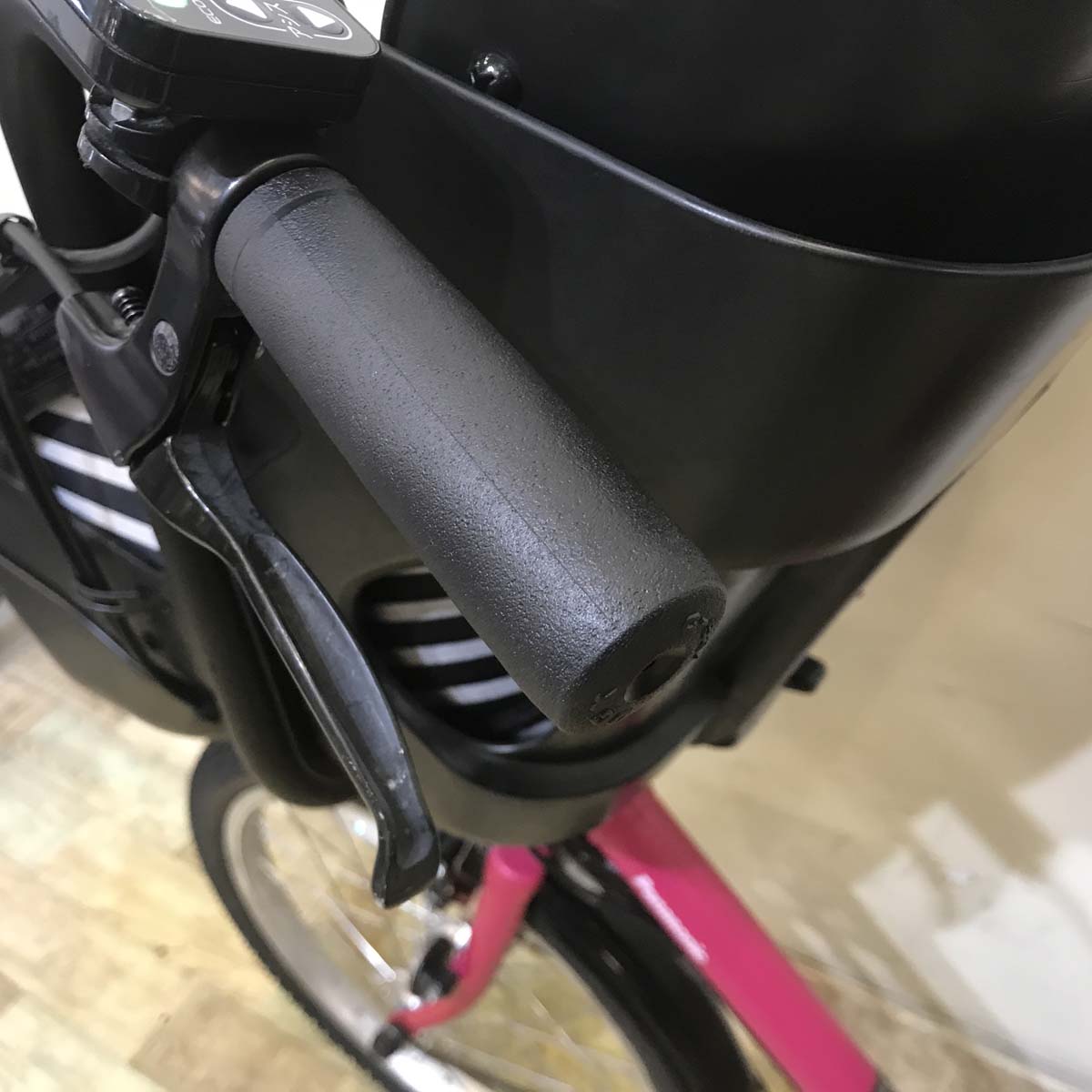 中古電動自転車 パナソニック ギュット ミニ DX ピンク 20インチ KE085