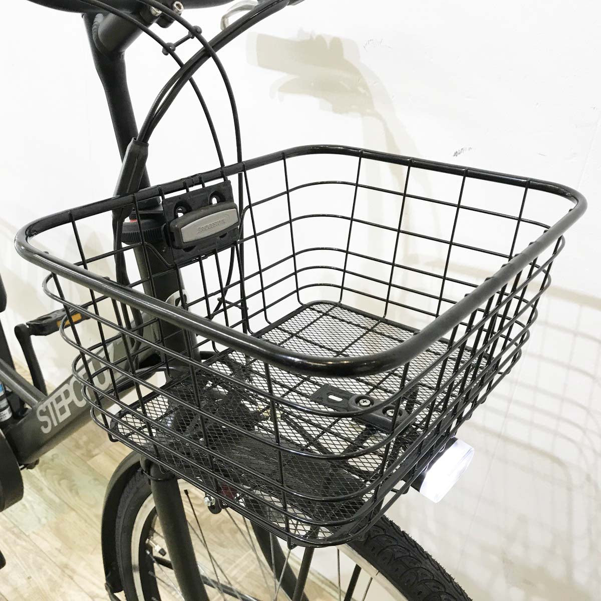 中古電動自転車 ブリヂストン ステップクルーズ カーキ 26インチ KJ019
