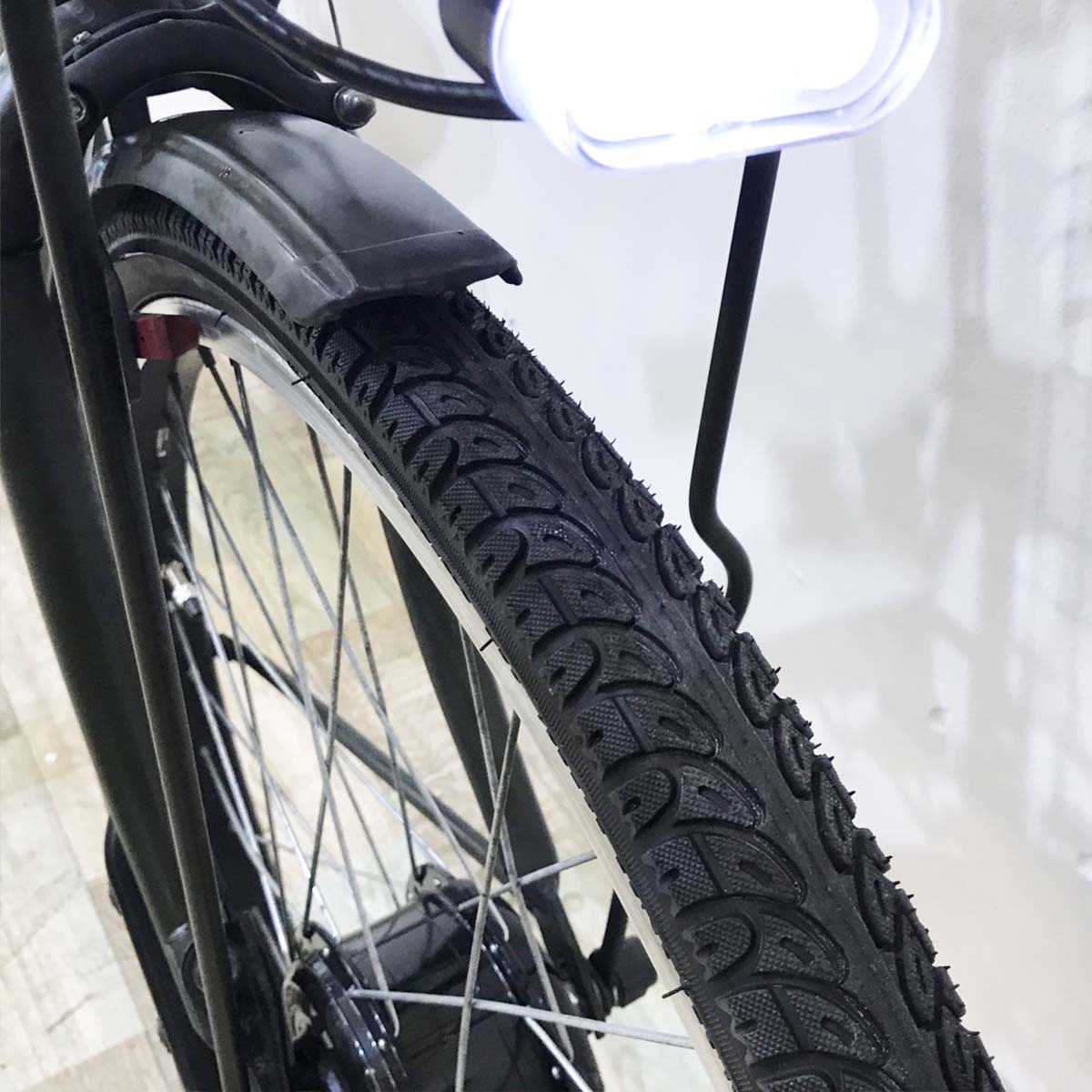 中古電動自転車 ブリヂストン ステップクルーズ カーキ 26インチ KJ019