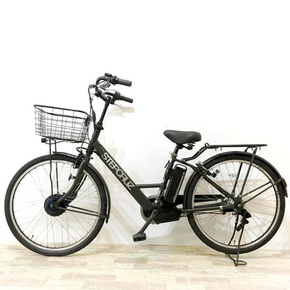 ブリヂストン ステップクルーズ（デュアルドライブ） カーキ 26インチ KJ019 【中古車】