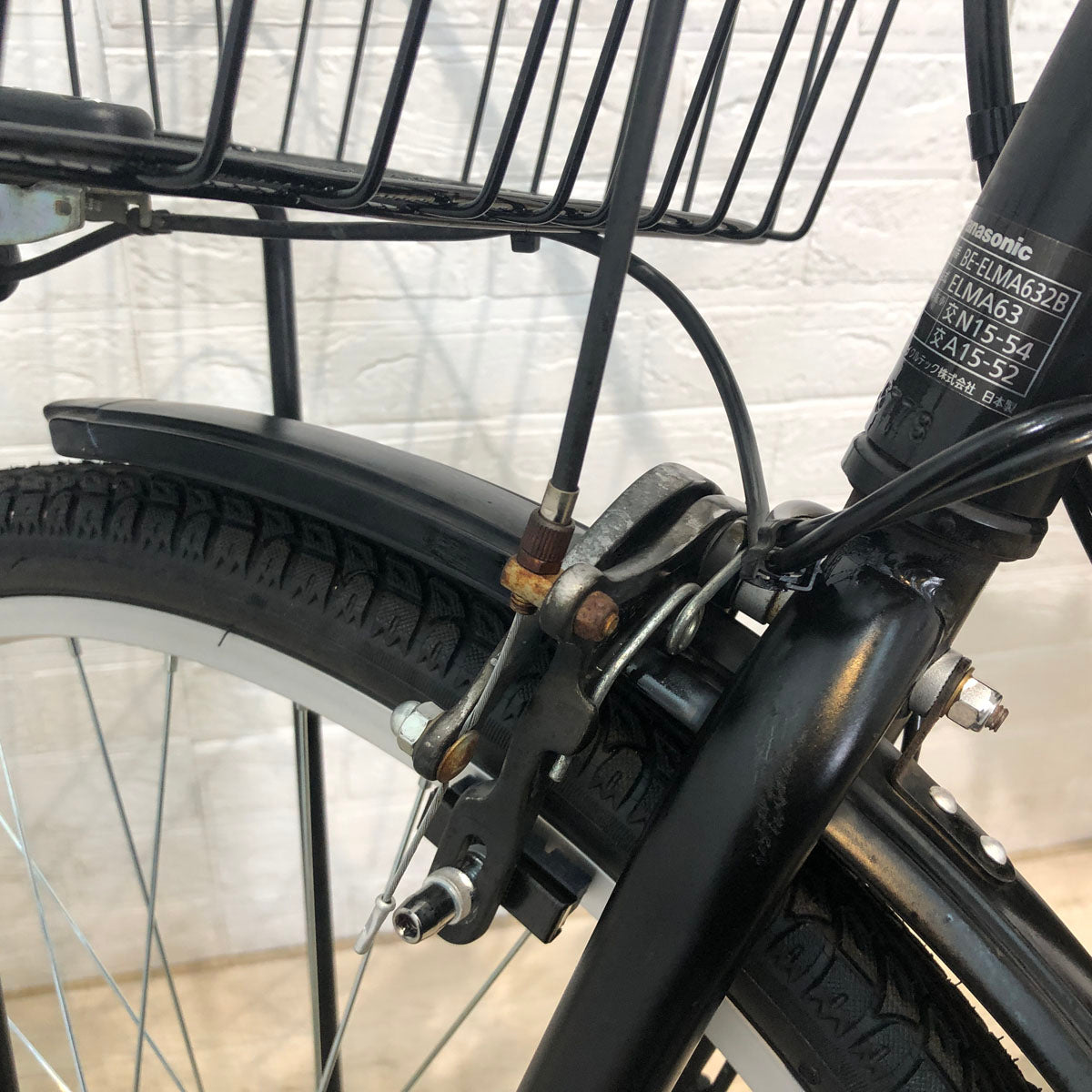 中古電動自転車 パナソニック ギュット アニーズ F ブラック 26インチ YA022