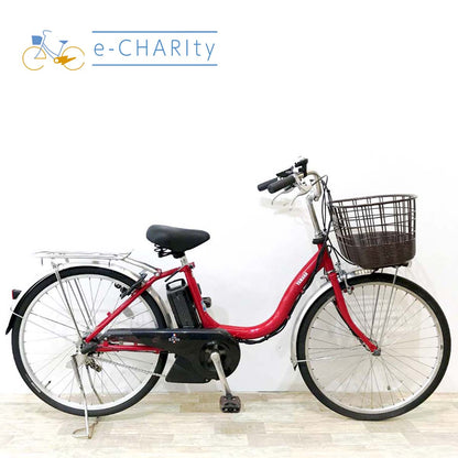 ヤマハ PAS シオンU レッド 24インチ KJ021 【中古車】