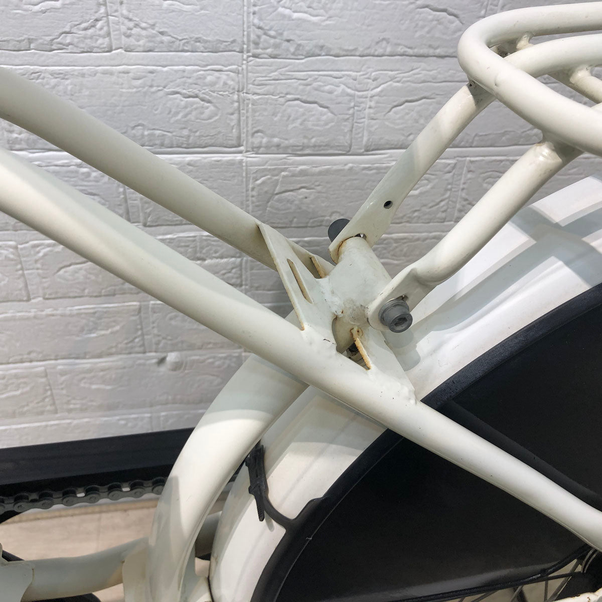 中古電動自転車 ヤマハ PAS Babby XL パス バビー ホワイト 20インチ YA023