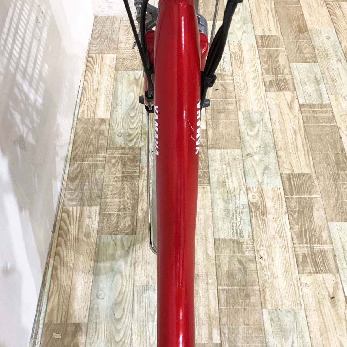 中古電動自転車 ヤマハ PAS シオンU レッド 24インチ KJ021