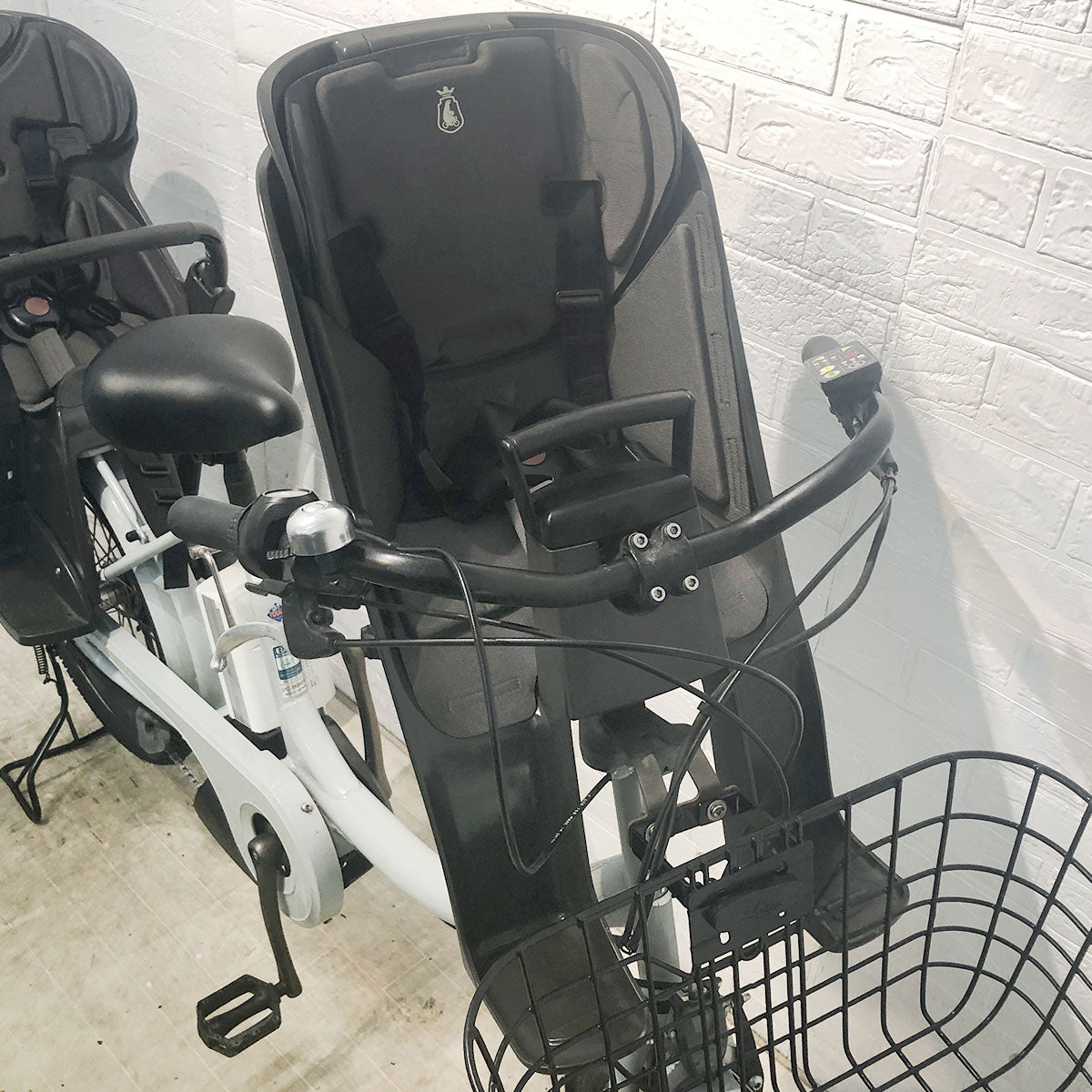 中古電動自転車 ブリヂストン bikke 2 e ビッケ ツー イー グレー 20インチ YF078