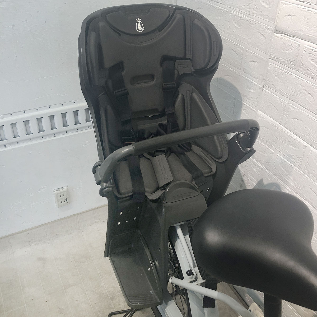中古電動自転車 ブリヂストン bikke 2 e ビッケ ツー イー グレー 20インチ YF078