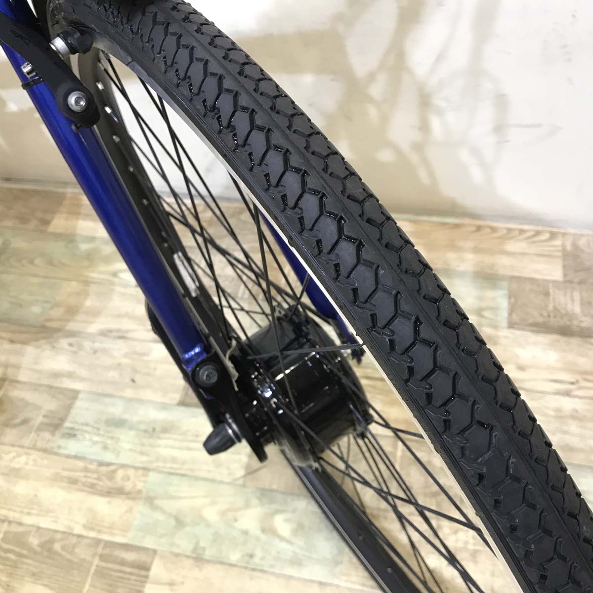 中古電動自転車 ブリヂストン TB1e ブルー 27インチ KZ080 – e-CHARIty