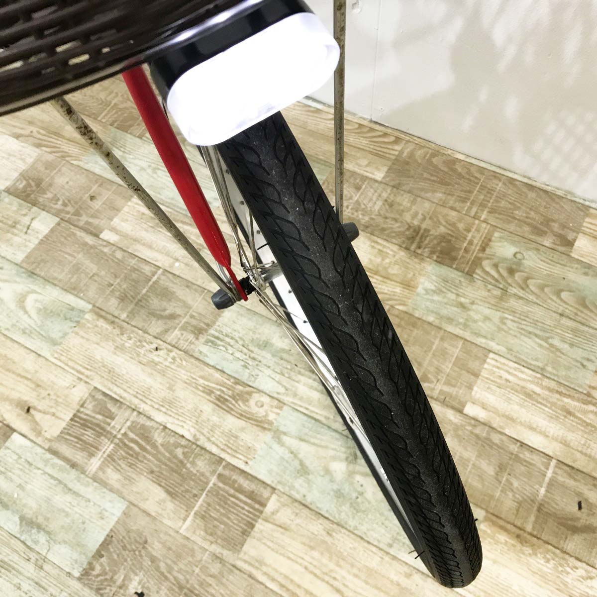 中古電動自転車 ヤマハ PAS シオンU レッド 24インチ KJ021