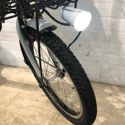 ブリヂストン bikke MOB e ビッケ モブ イー グレー 20インチ YA024 【中古車】