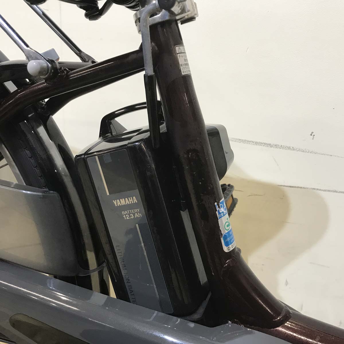 中古電動自転車 ヤマハ PAS ナチュラ M ブラウン 26インチ KE089
