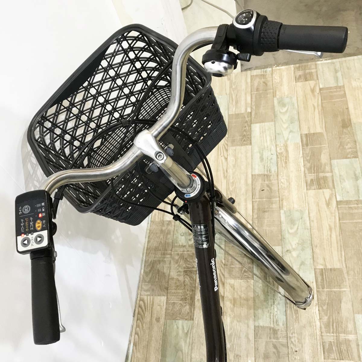 中古電動自転車 パナソニック ビビ ブラウン 26インチ KJ022