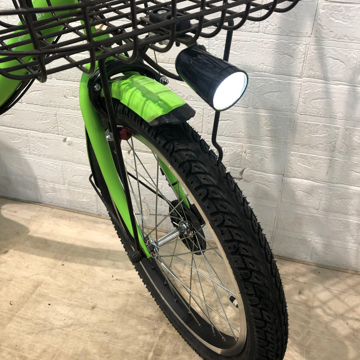 中古電動自転車 ヤマハ PAS Babby パス バビー グリーン 20インチ YA025