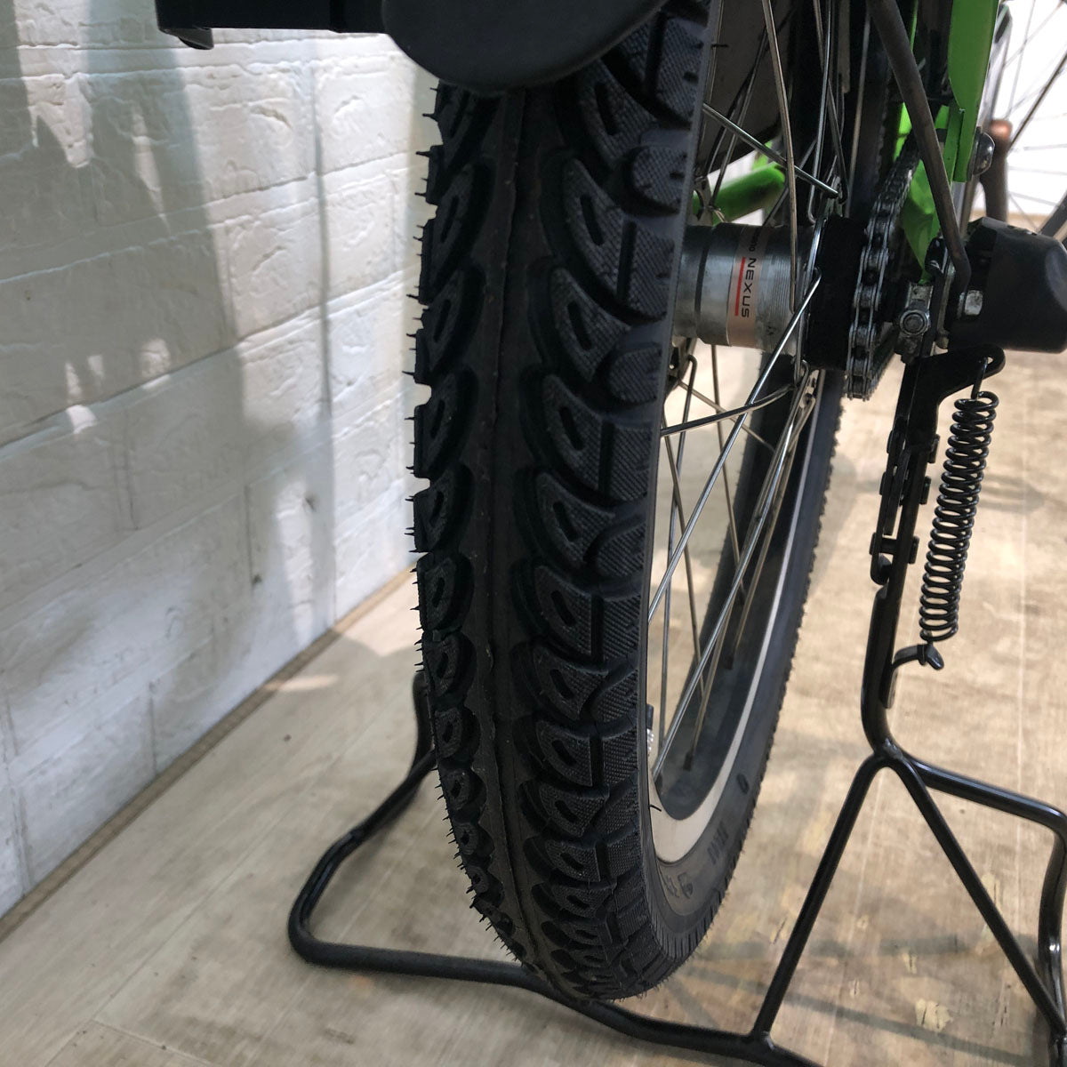 中古電動自転車 ヤマハ PAS Babby パス バビー グリーン 20インチ YA025