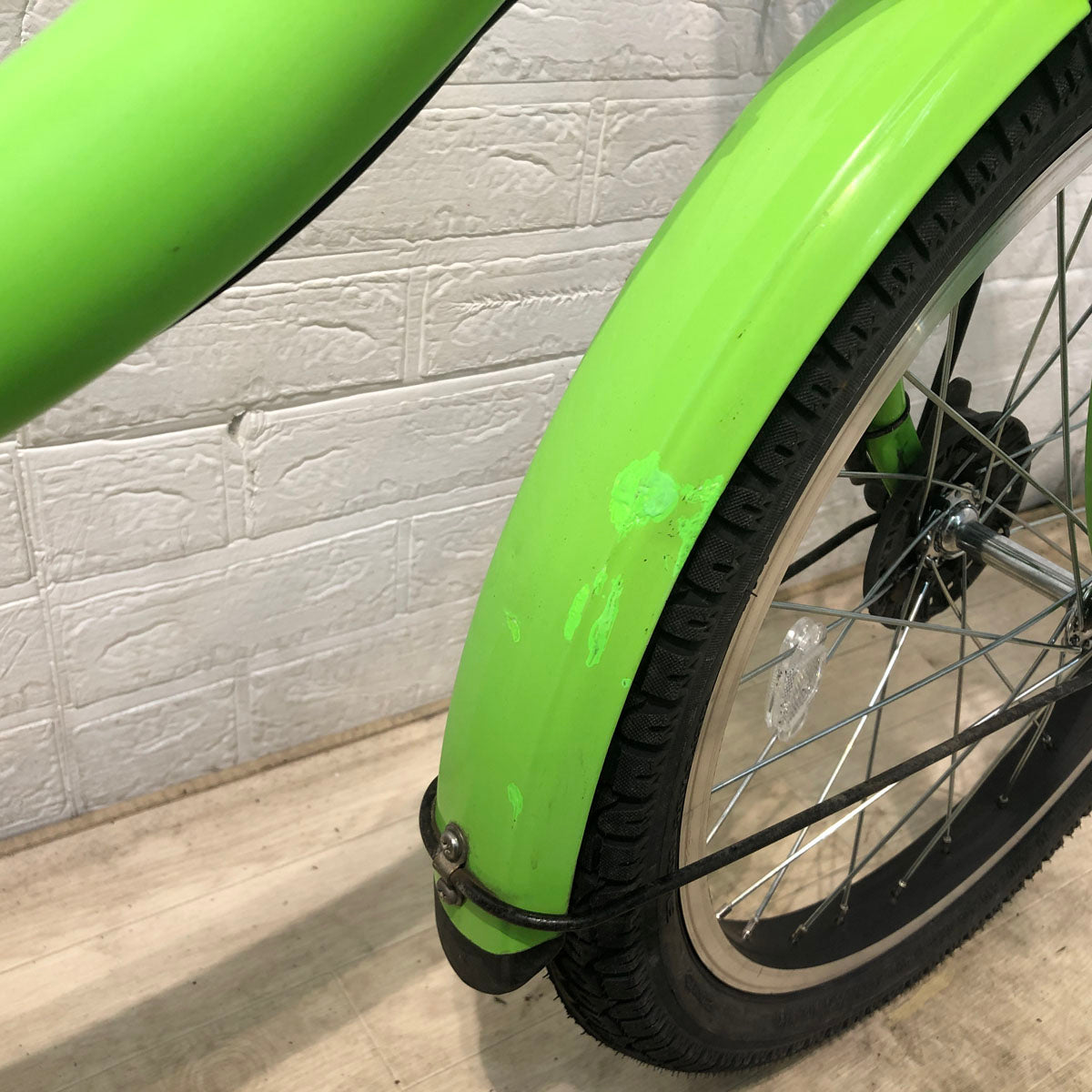 中古電動自転車 ヤマハ PAS Babby パス バビー グリーン 20インチ YA025