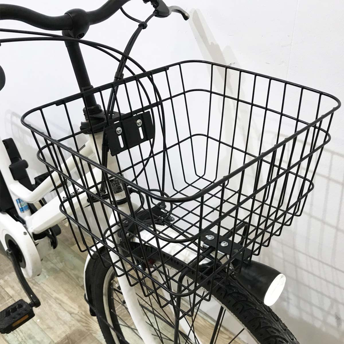 中古電動自転車 パナソニック ティモS ホワイト 26インチ KJ023
