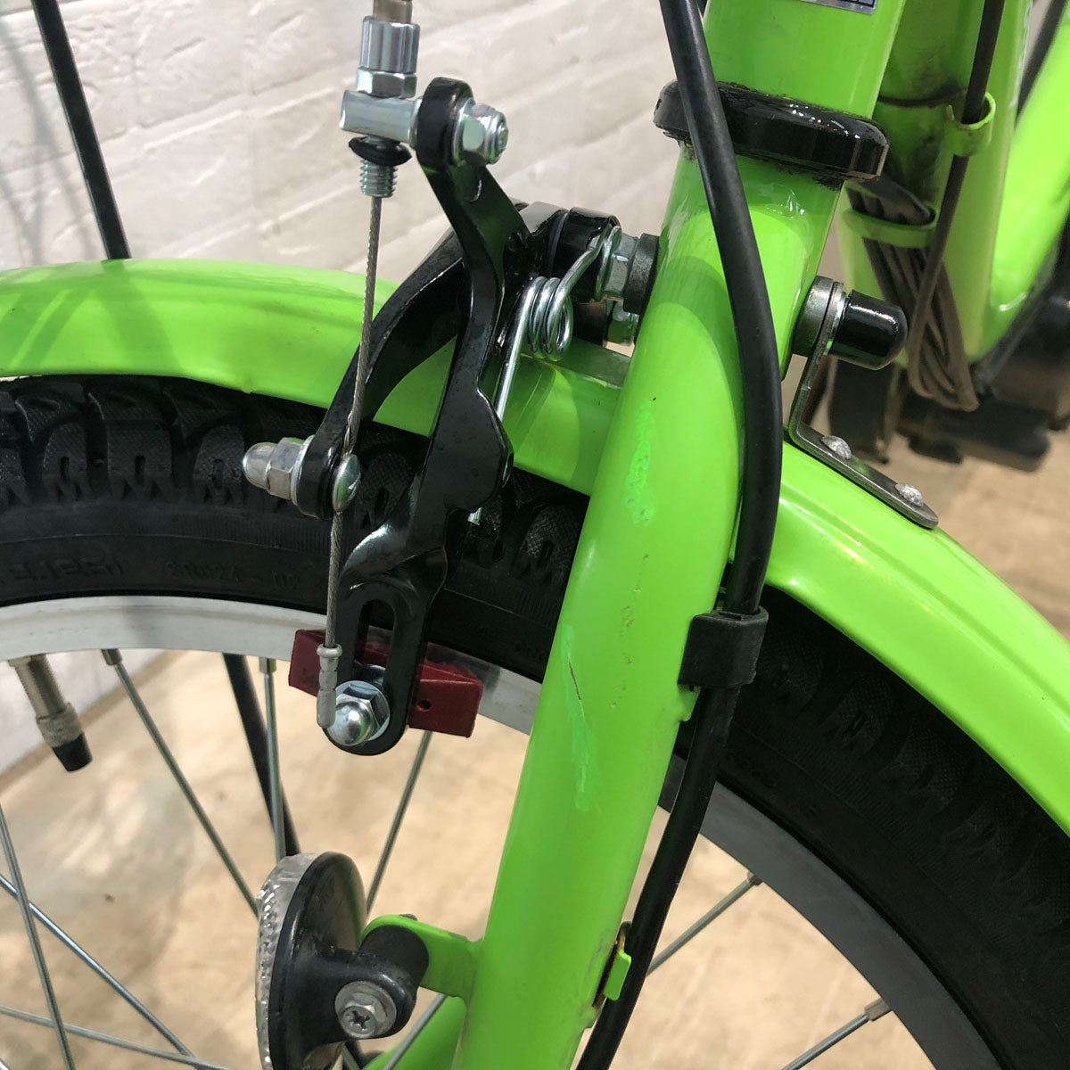 中古電動自転車 ヤマハ PAS Babby パス バビー グリーン 20インチ YA025