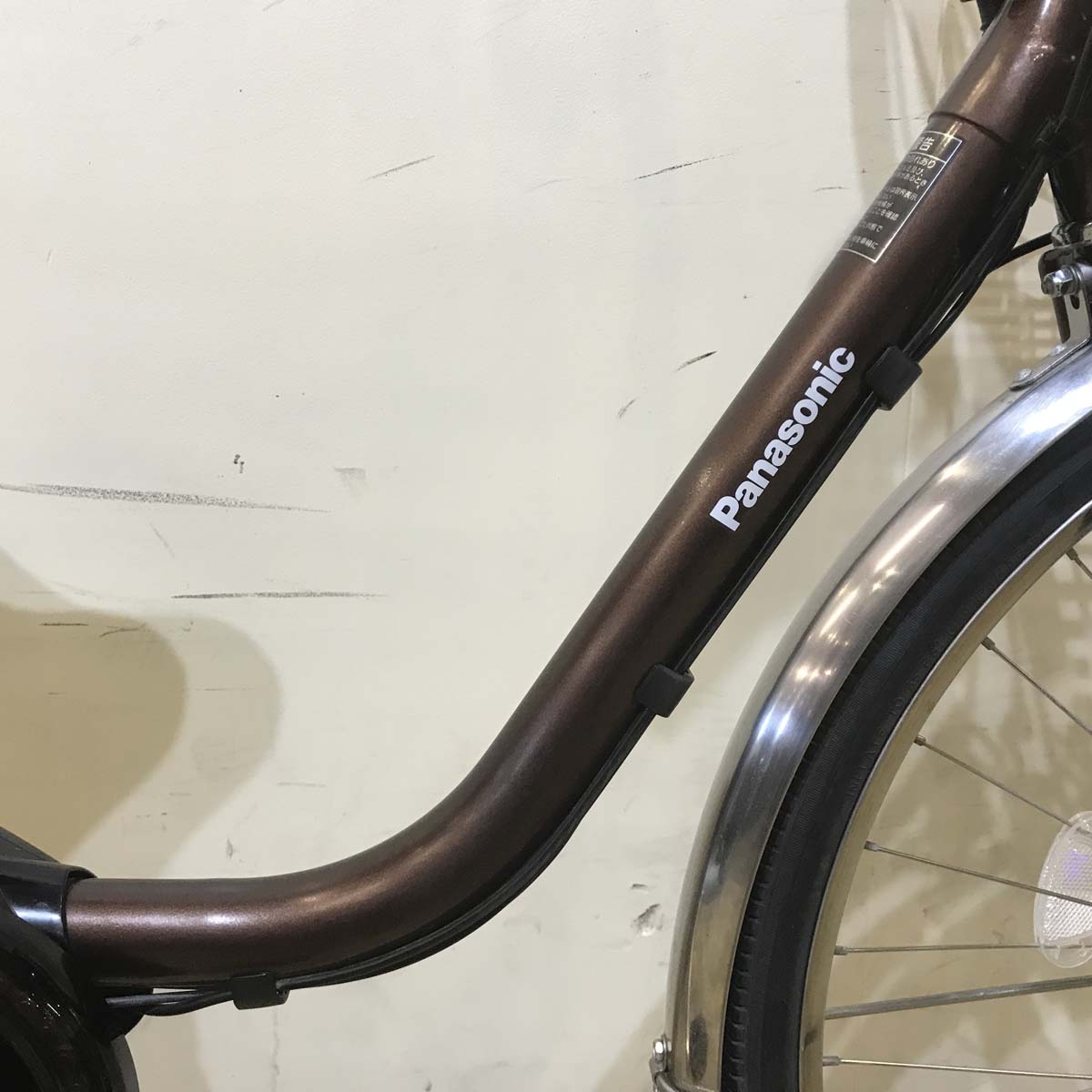 中古電動自転車 パナソニック ビビ DX ブラウン 26インチ KE091