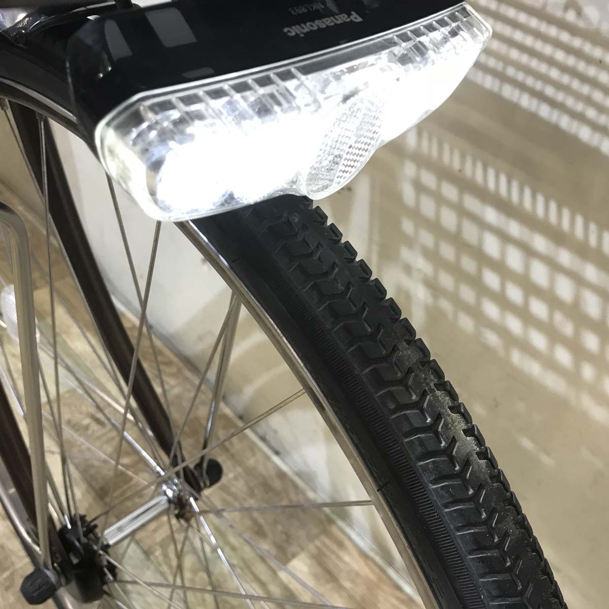 中古電動自転車 パナソニック ビビ DX ブラウン 26インチ KE091