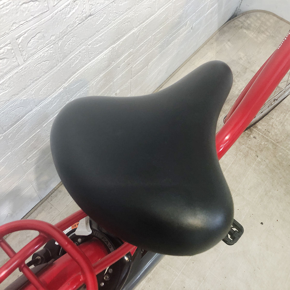 中古電動自転車 ヤマハ PAS ナチュラ XL DX レッド 26インチ YF081 