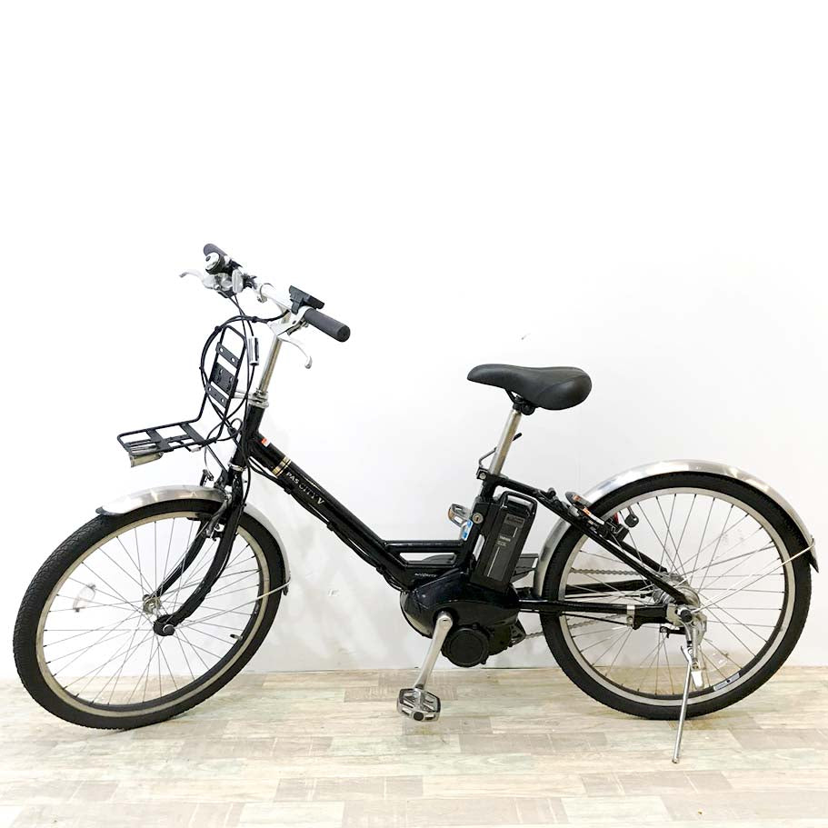 中古電動自転車 ヤマハ PAS シティV ブラック 24インチ KJ024