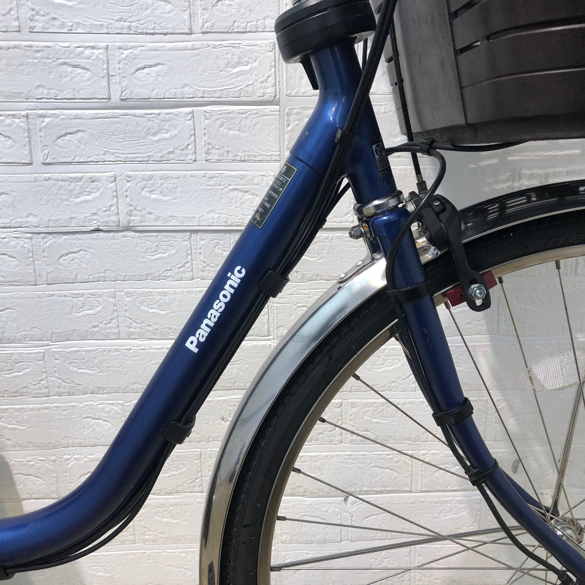 中古電動自転車 パナソニック ビビ DX ブルー 26インチ YA027