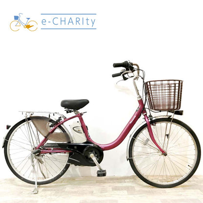 パナソニック ビビ ライトU ピンク 24インチ KJ025 【中古車】