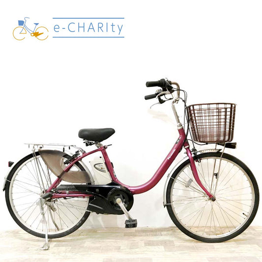 パナソニック ビビ ライトU ピンク 24インチ KJ025 【中古車】