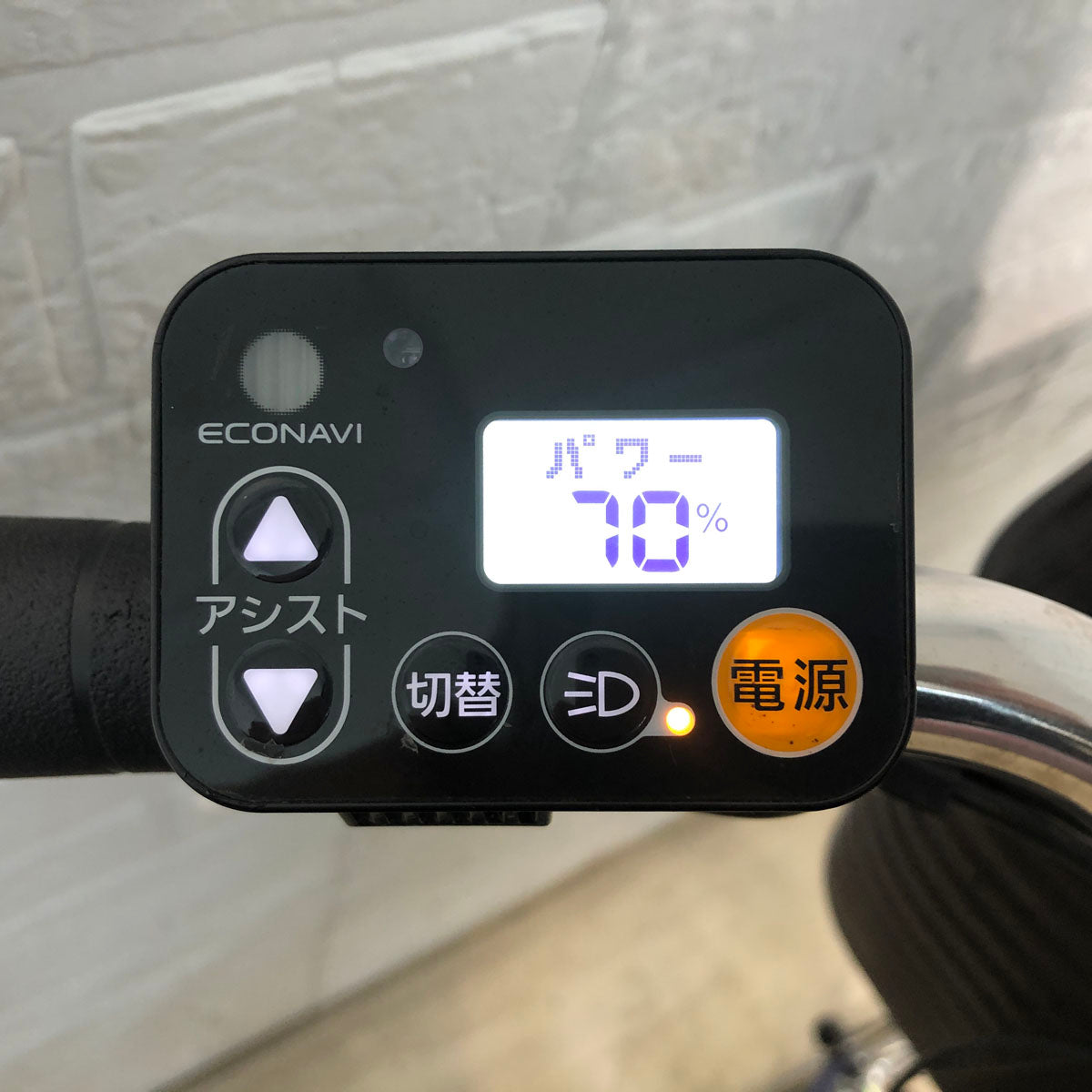 中古電動自転車 パナソニック ビビ DX ブルー 26インチ YA027