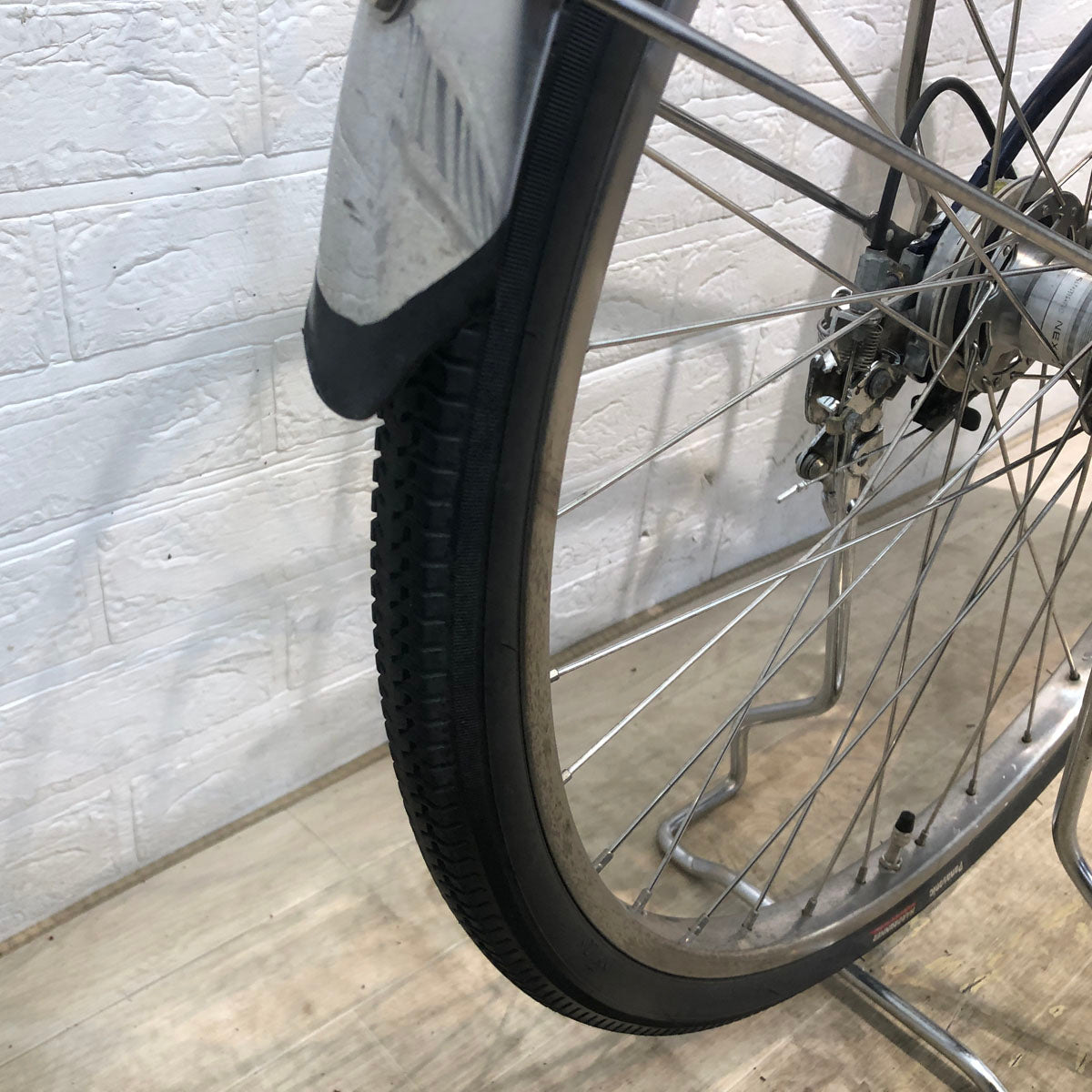 中古電動自転車 パナソニック ビビ DX ブルー 26インチ YA027