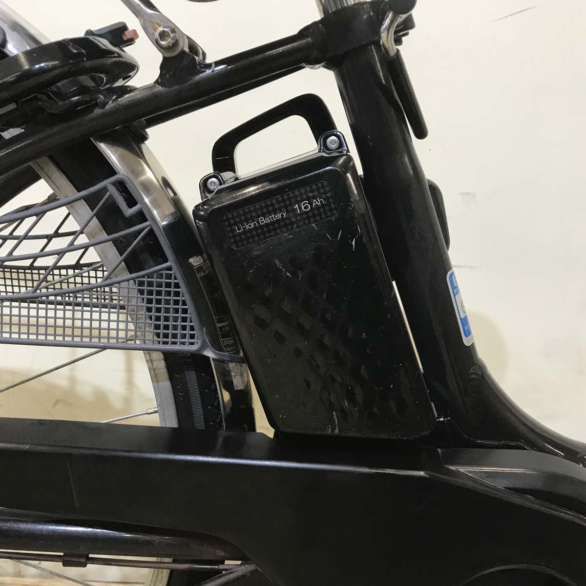 中古電動自転車 パナソニック ビビ YX ブラウン 26インチ KE093