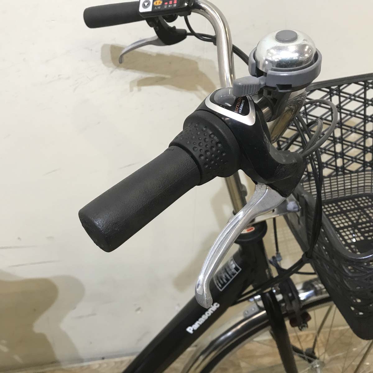 中古電動自転車 パナソニック ビビ YX ブラウン 26インチ KE093