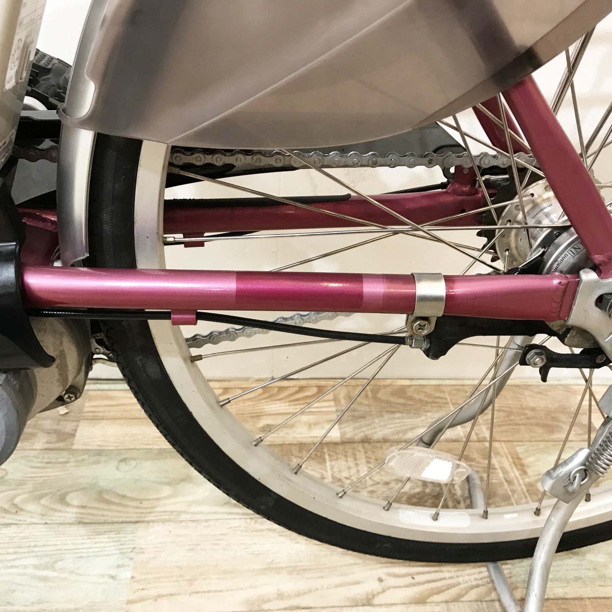 パナソニック ビビ ライトU ピンク 24インチ KJ025 【中古車】