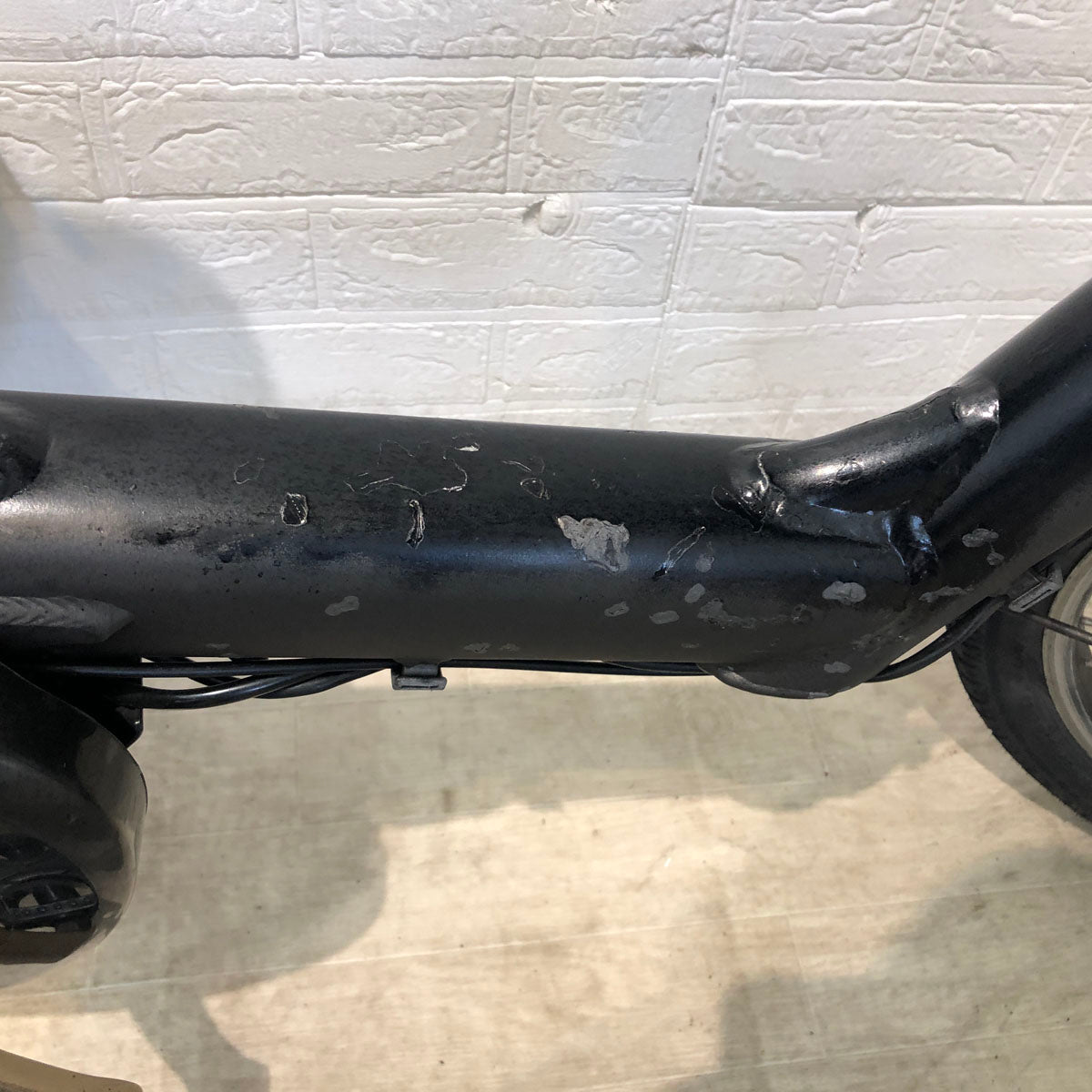 中古電動自転車 ヤマハ PAS Kiss mini XL パス キッス ミニ XL グレー 20インチ YA028