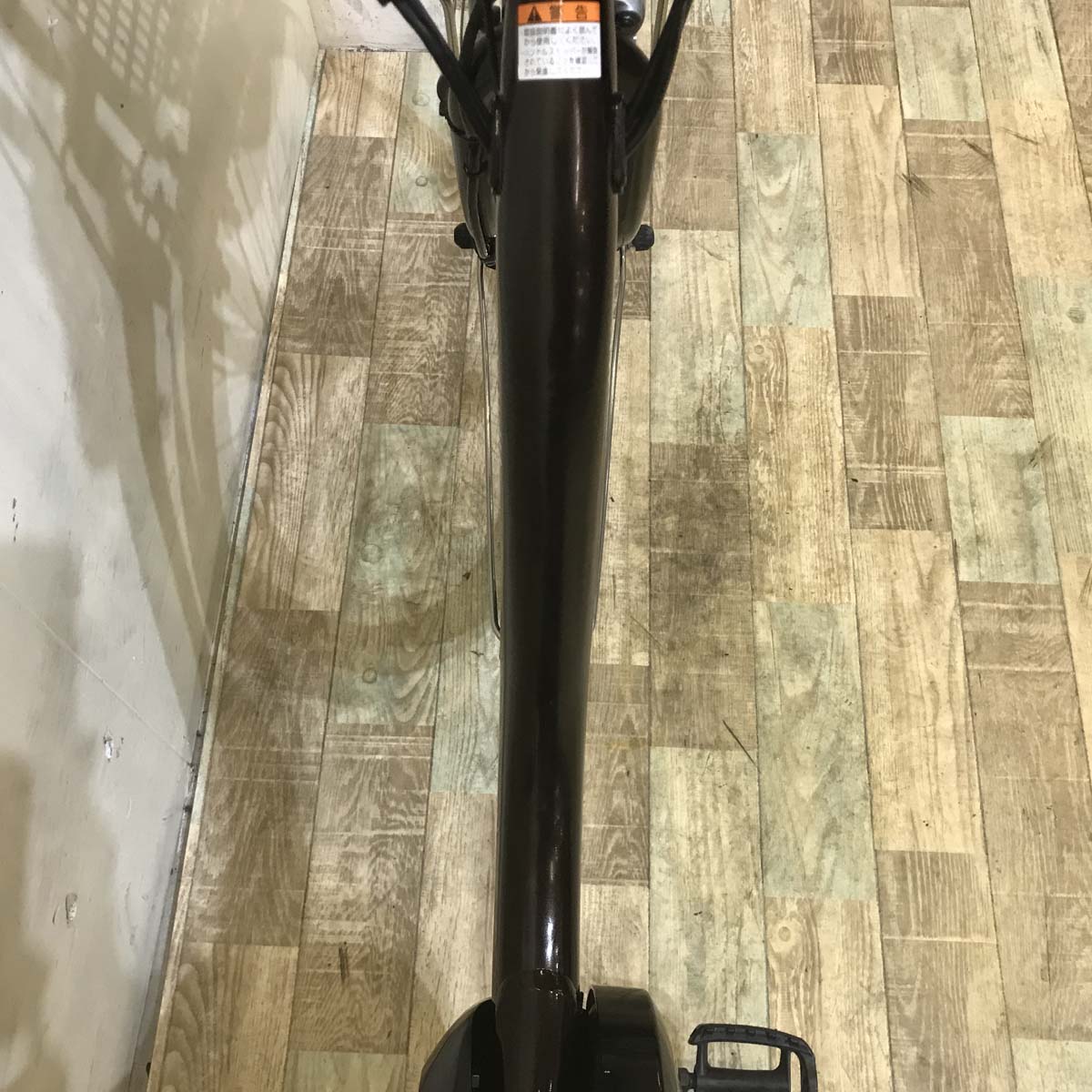 中古電動自転車 ヤマハ PAS With パス ウィズ ブラウン 26インチ KE094