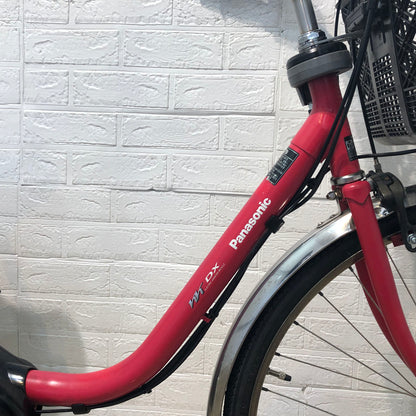 パナソニック ビビ DX レッド 26インチ YT085  【中古車】