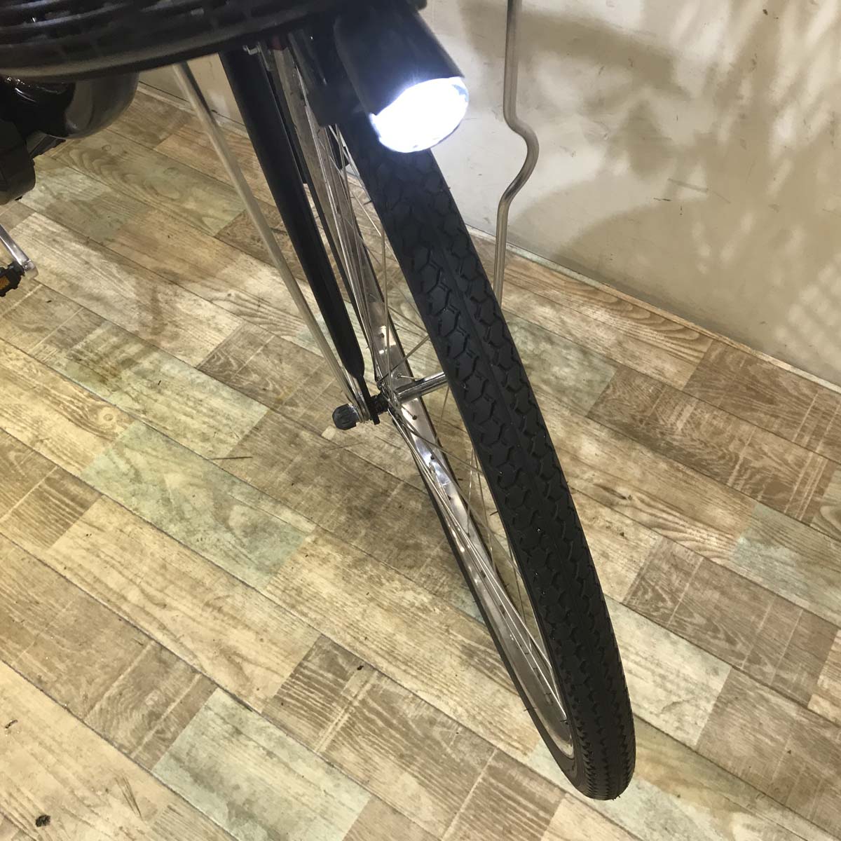 中古電動自転車 ヤマハ PAS With パス ウィズ ブラウン 26インチ KE094