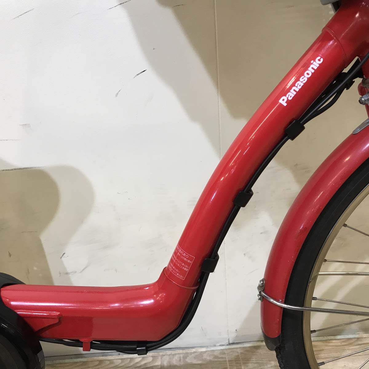 パナソニック ギュット レッド 前22×後26インチ KZ086【中古車】