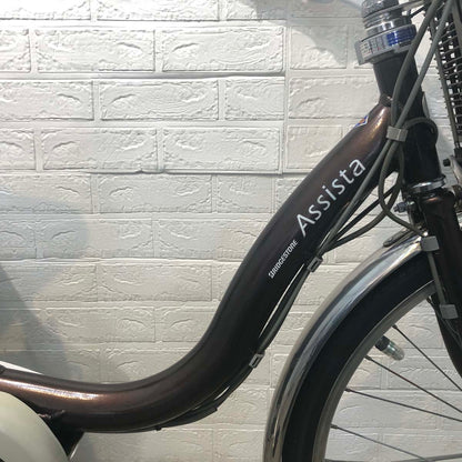 ブリヂストン アシスタ ライト ブラウン 24インチ YF084 【中古車】
